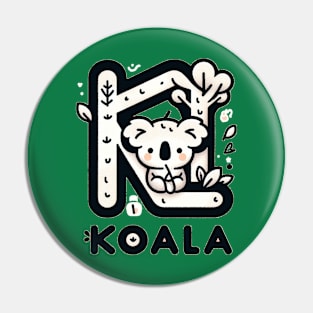 Cute koala Pin