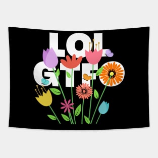 LOL GTFO MEME Tapestry