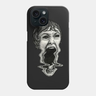 Creepy face Horror Phone Case