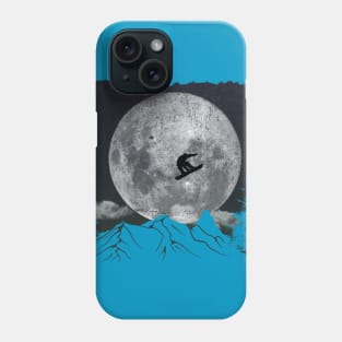 Snowboard Freestyle - Black Moon Phone Case