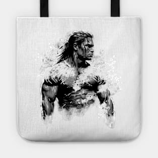The Swole Apache: A Graffiti-Infused Muscle Bound Warrior Tote