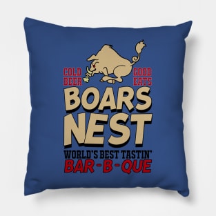 Boars Nest - Cold Beer - Good Eats Pillow