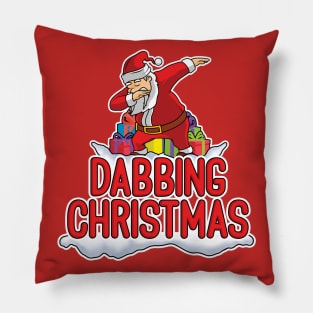 Dabbing Christmas Santa Pillow