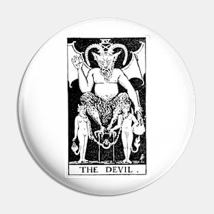 The Devil Tarot Card Pin