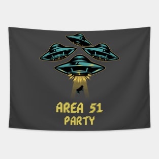 Area 51 Party Design Tapestry