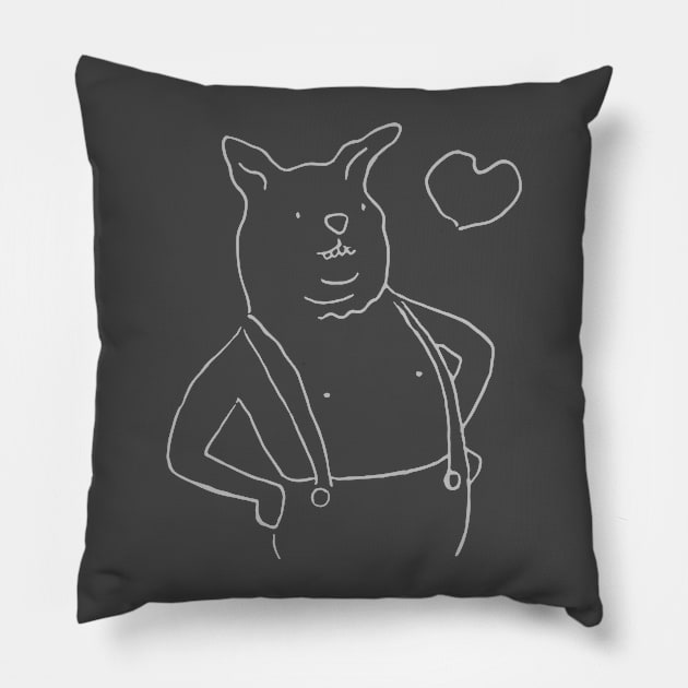 it me - noodle tee Pillow by noodletee