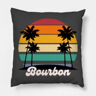 Retro Bourbon Pillow