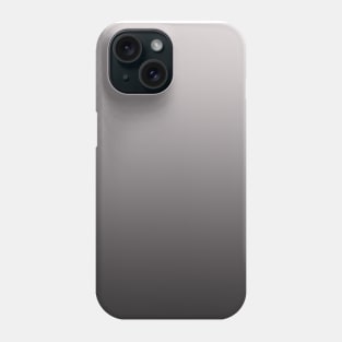 Warm Grey Gradient - Light to Dark Phone Case