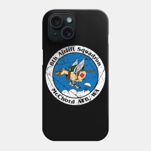 8th Airlift Squadron Vintage Insignia Phone Case