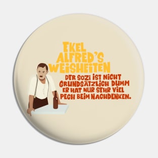 Alfred Tetzlaff - Ekel Alfred - Ein Herz und eine Seele Pin