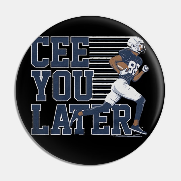 Ceedee Lamb Cee You Later Pin by Chunta_Design