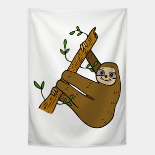 Another Cute Sloth Design Tapestry