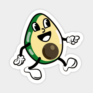 Funny Avocado Magnet