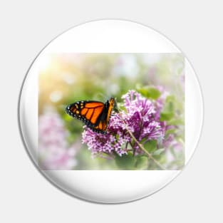 Monarch Butterfly - photograph Pin