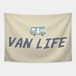 Van Life Nomad Traveler Camping Camper Road Trip Tapestry