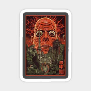 Japanese horror movie design 1 Magnet