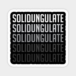 Solidungulate Magnet