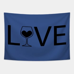 love wine 2 Tapestry