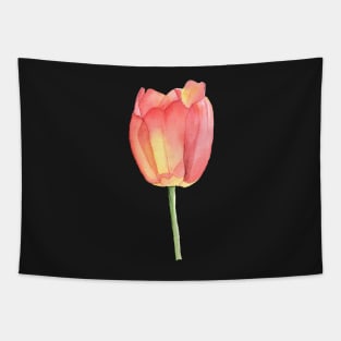 Single Tulip in Sunlight Tapestry