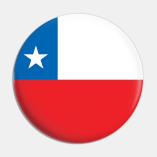 Chile Flag Pin