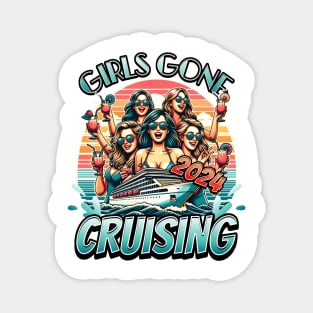 Girls Gone Cruising 2024 Magnet