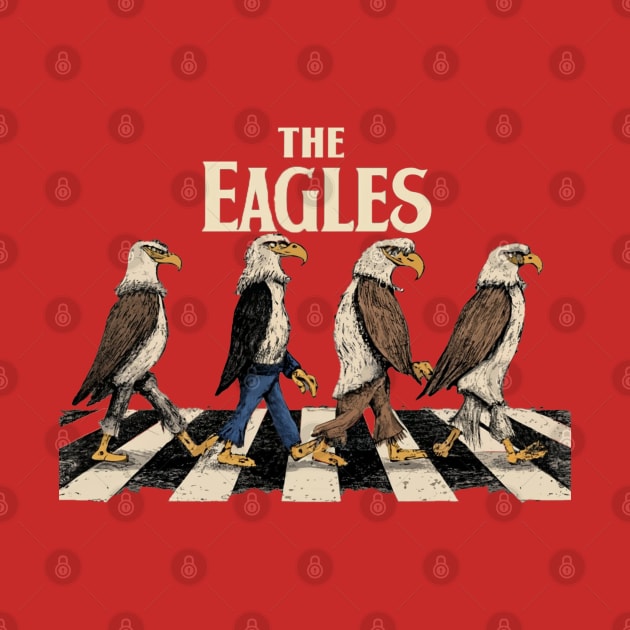 the eagles band retro by Aldrvnd