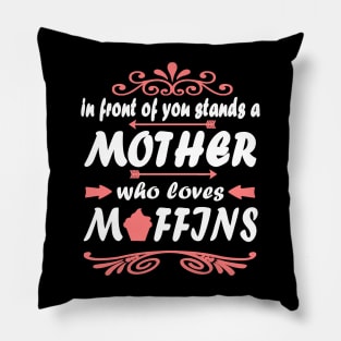 Mother Muffins Baking Confectioner Birthday Muffin Pillow