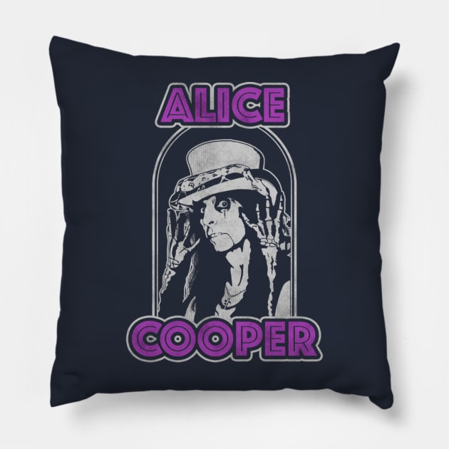 Alice Cooper Pillow by Distefano