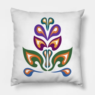 Ojibwe Flowers Waabigwan WAWEZHI CANADA Pillow