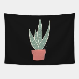 Aloe Vera in a Pot | Pastel Tapestry