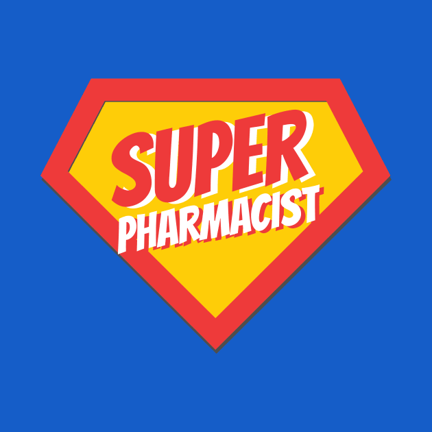 Pharmacist Gifts | Super Pharmacist by BetterManufaktur