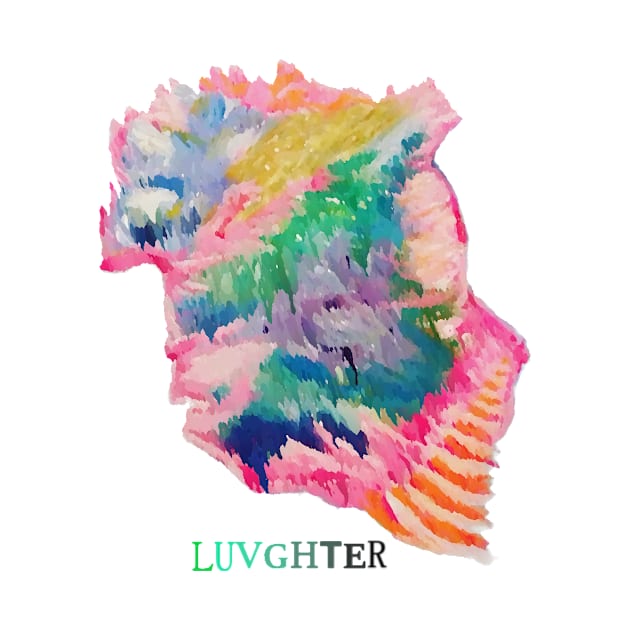 LUVGHTER - Ocean Abstract, Splatter by RyanJamesEver