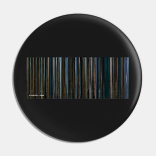 The Elders Scroll: Skyrim Game Barcode Visualization Pin