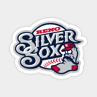 Defunct Reno Silver Sox Golden League Baseball Magnet