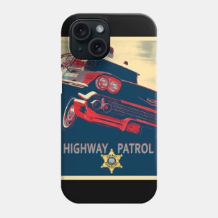 highway patrol - police car Phone Case