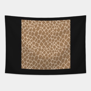 Beige Snake Skin Tapestry