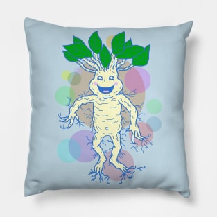 Happy Mandrake Pillow