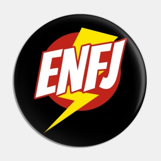 ENFJ Superhero Pin