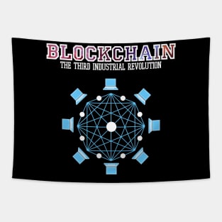 Cryptocurrency Blockchain Revolution Bitcoin Ethereum Shirt Tapestry