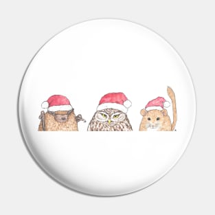 Christmas Animals Pin