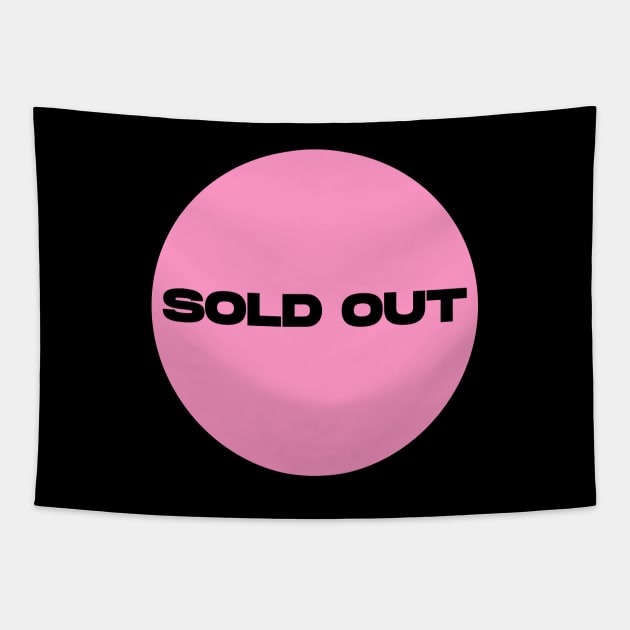 Sold Out Circle (Pink) Tapestry by Graograman