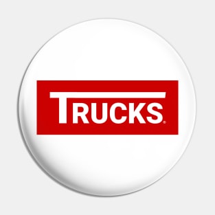 Trucks - Vans Parody Pin