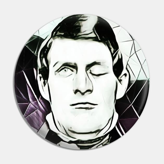 Phineas Gage Black And White Portrait | Phineas Gage Artwork 3 Pin by JustLit