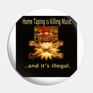 Home Taping is killing music Print. Pin