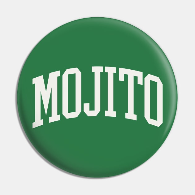 Mojito College Type Cuban Drink Mojito Lover Pin by PodDesignShop