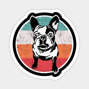 Vintage Retro French Bulldog Magnet