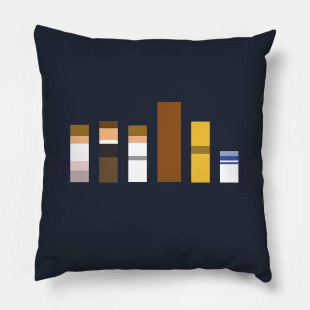 Galactic Color Theory Pillow by DemShirtsTho