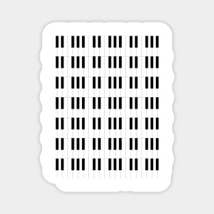 Piano Key Stripes Magnet