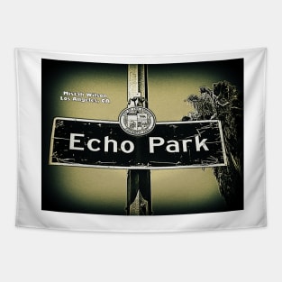 Echo Park, Los Angeles, CA by Mistah Wilson Tapestry