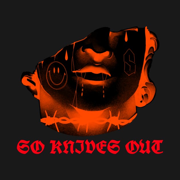 So Knives Out by Vintage Oldschool Apparel 